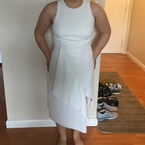 Elegant white D-Play dress